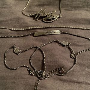 Harley Davidson bracelet rhinestone bling ankle bracelet jewelry